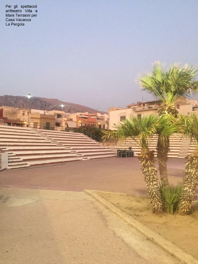 Casa Vacanze La Pergola@ Villa Terrasini Eksteriør bilde