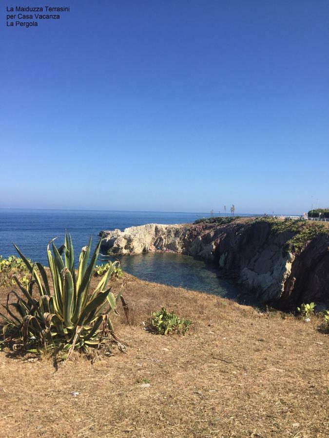 Casa Vacanze La Pergola@ Villa Terrasini Eksteriør bilde